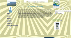 Desktop Screenshot of bearmtnnaturals.com